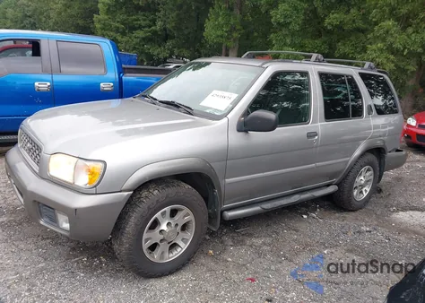2001 Nissan Pathfinder Se from USA, damaged, VIN JN8DR07Y61W518734
